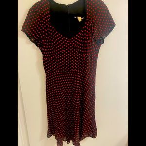 Vintage Polka MIDI Dress
